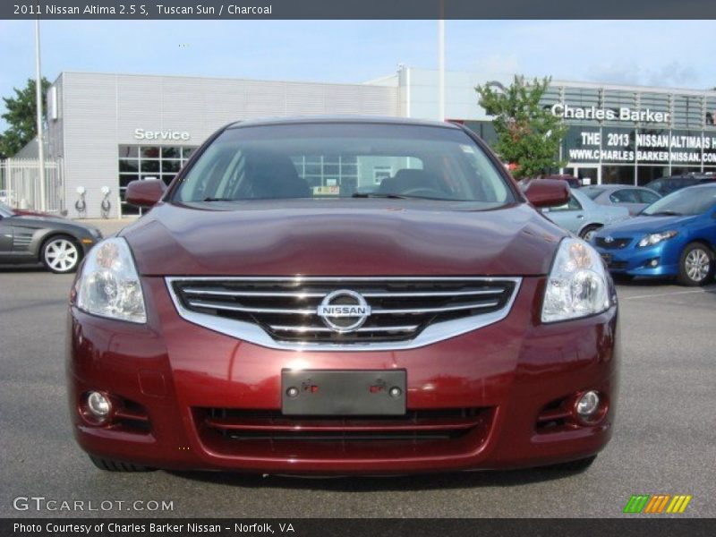 Tuscan Sun / Charcoal 2011 Nissan Altima 2.5 S