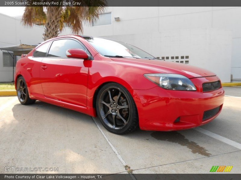 Absolutely Red / Dark Gray 2005 Scion tC