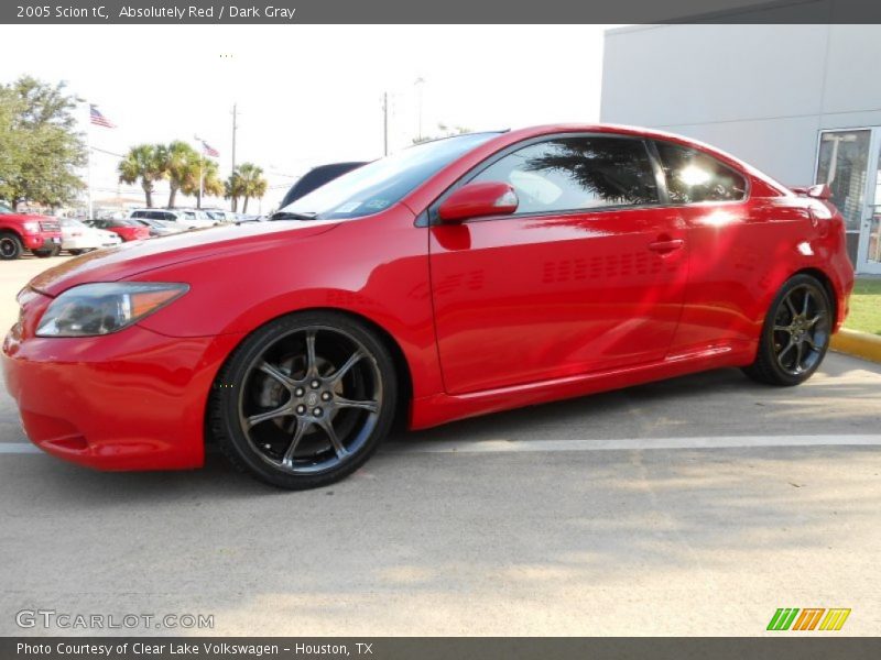 Absolutely Red / Dark Gray 2005 Scion tC