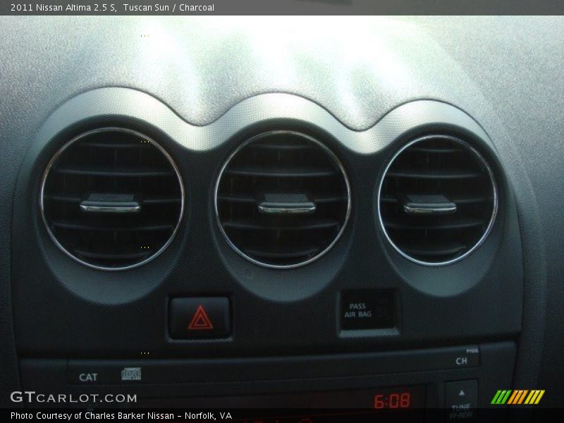 Tuscan Sun / Charcoal 2011 Nissan Altima 2.5 S
