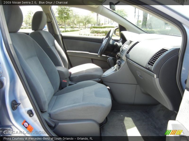 Blue Onyx / Charcoal 2009 Nissan Sentra 2.0