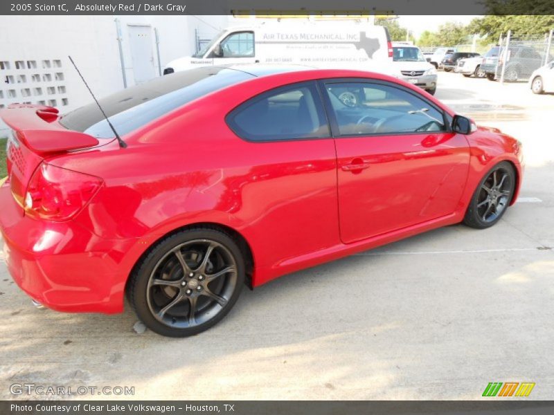 Absolutely Red / Dark Gray 2005 Scion tC