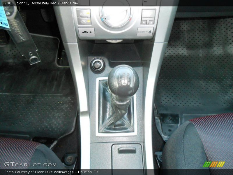 Absolutely Red / Dark Gray 2005 Scion tC
