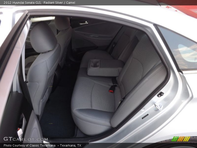 Radiant Silver / Camel 2012 Hyundai Sonata GLS