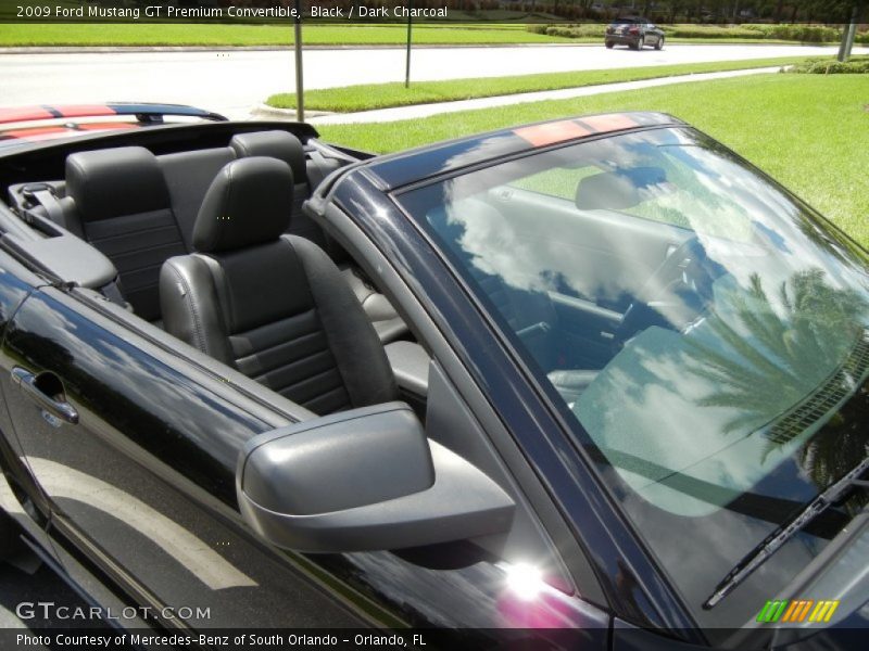 Black / Dark Charcoal 2009 Ford Mustang GT Premium Convertible