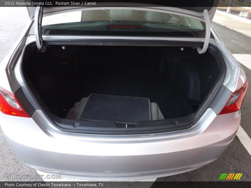 Radiant Silver / Camel 2012 Hyundai Sonata GLS