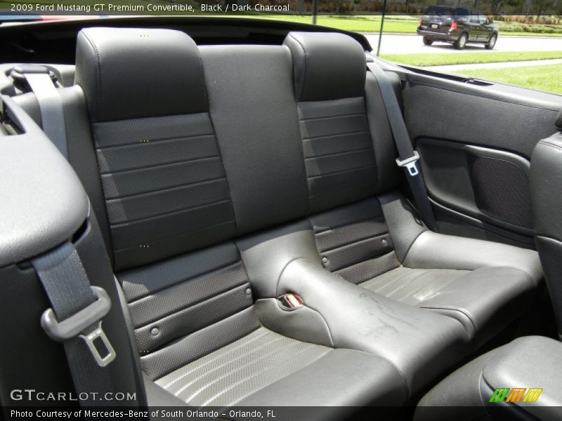 Black / Dark Charcoal 2009 Ford Mustang GT Premium Convertible