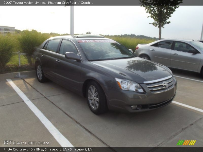 Phantom Gray Pearl / Graphite 2007 Toyota Avalon Limited