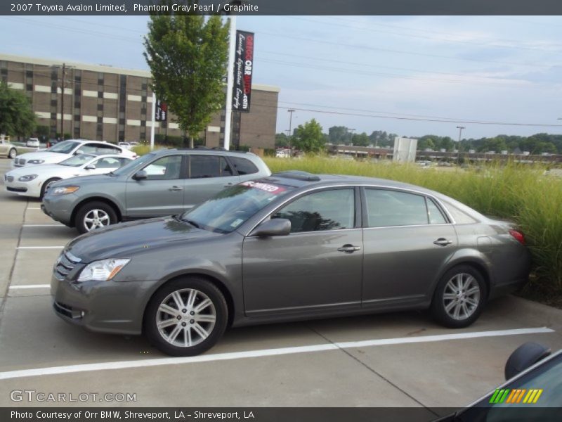 Phantom Gray Pearl / Graphite 2007 Toyota Avalon Limited