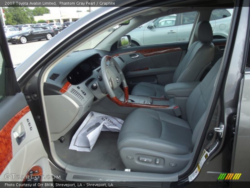 Phantom Gray Pearl / Graphite 2007 Toyota Avalon Limited