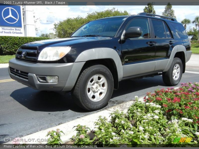 Black / Taupe 2003 Toyota 4Runner SR5