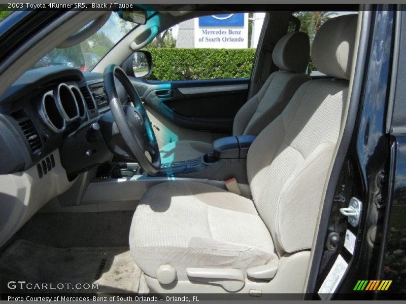 Black / Taupe 2003 Toyota 4Runner SR5