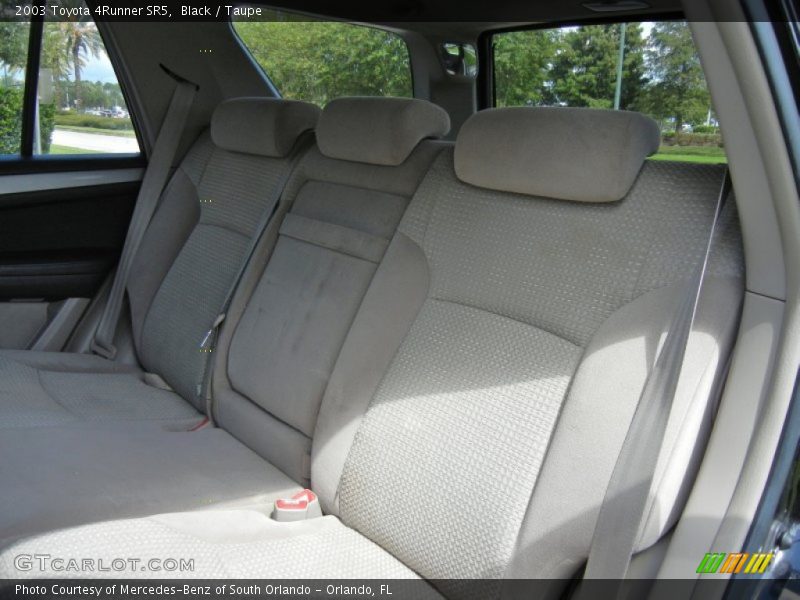 Black / Taupe 2003 Toyota 4Runner SR5