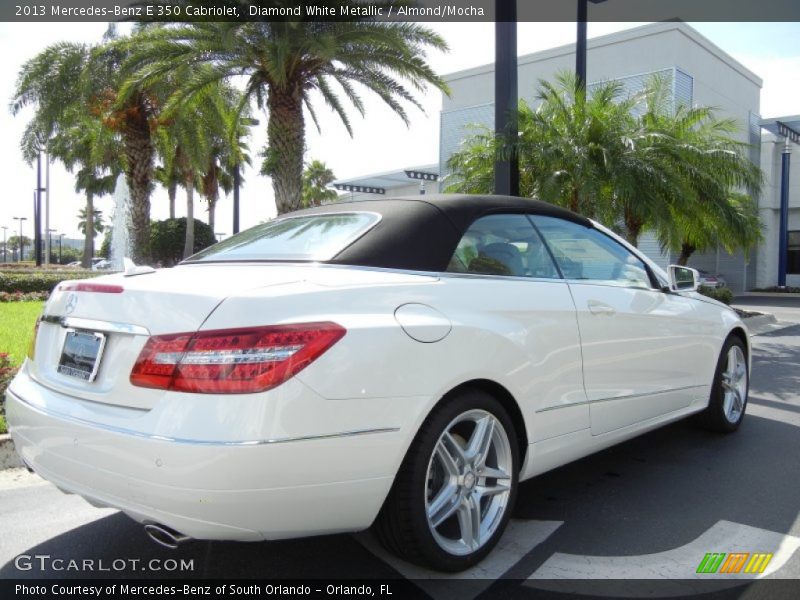 Diamond White Metallic / Almond/Mocha 2013 Mercedes-Benz E 350 Cabriolet