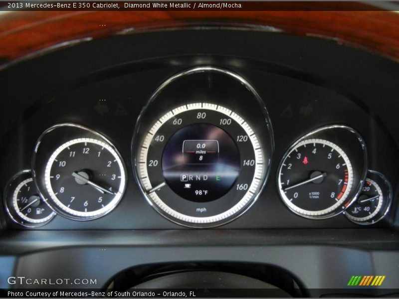 Diamond White Metallic / Almond/Mocha 2013 Mercedes-Benz E 350 Cabriolet