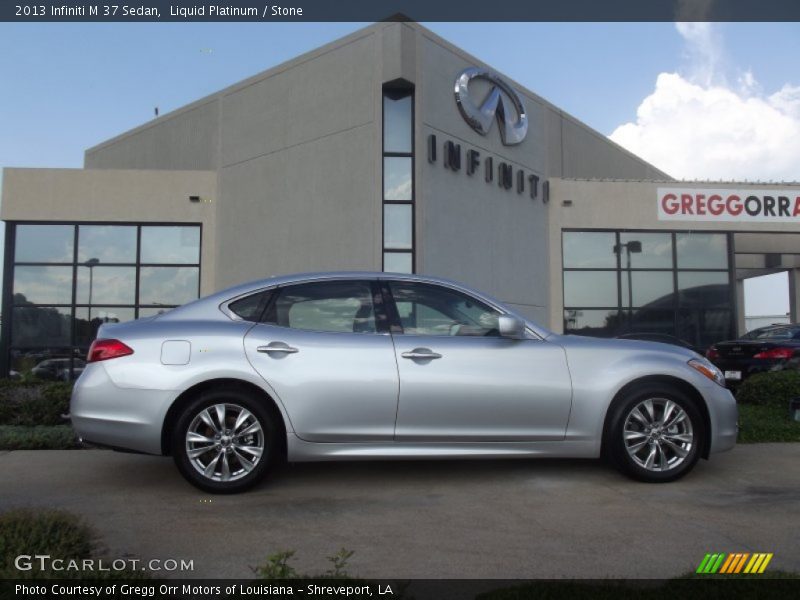 Liquid Platinum / Stone 2013 Infiniti M 37 Sedan