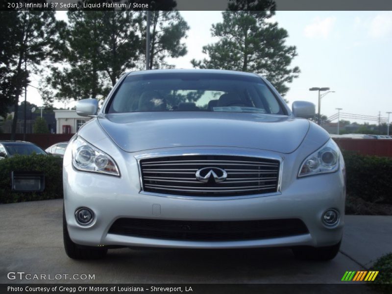 Liquid Platinum / Stone 2013 Infiniti M 37 Sedan