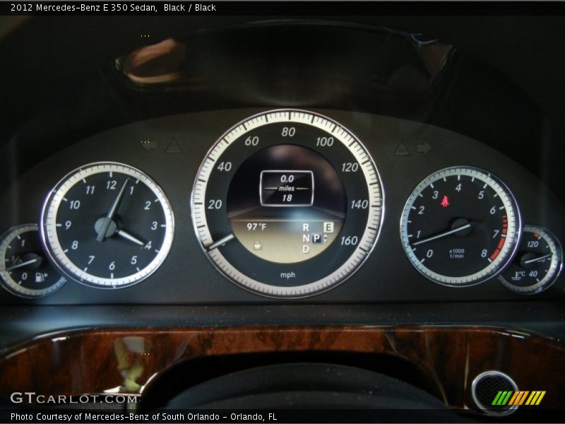  2012 E 350 Sedan 350 Sedan Gauges