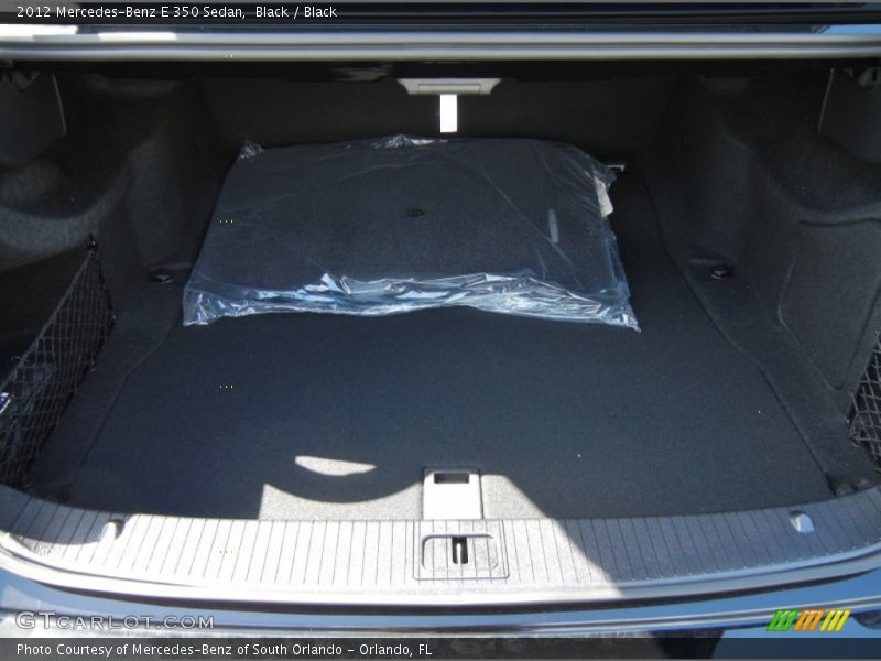 Black / Black 2012 Mercedes-Benz E 350 Sedan