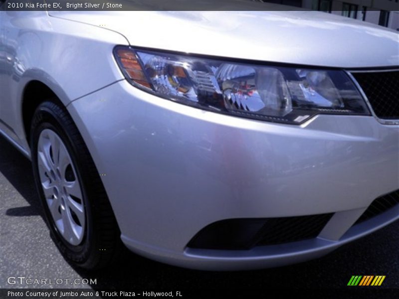 Bright Silver / Stone 2010 Kia Forte EX