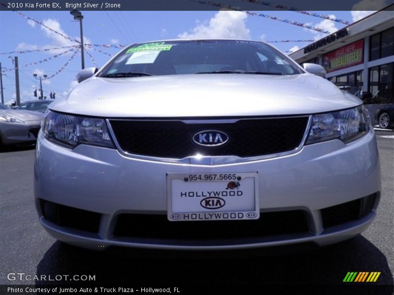Bright Silver / Stone 2010 Kia Forte EX