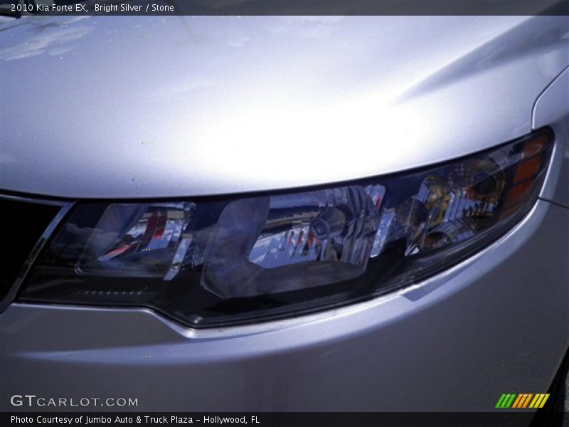 Bright Silver / Stone 2010 Kia Forte EX