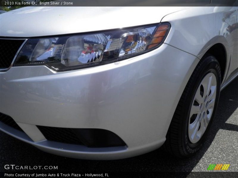 Bright Silver / Stone 2010 Kia Forte EX