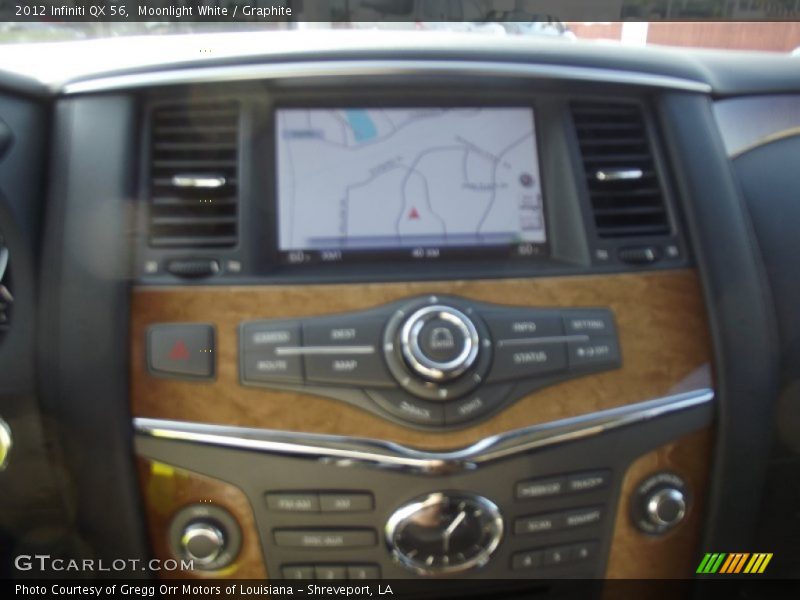 Moonlight White / Graphite 2012 Infiniti QX 56