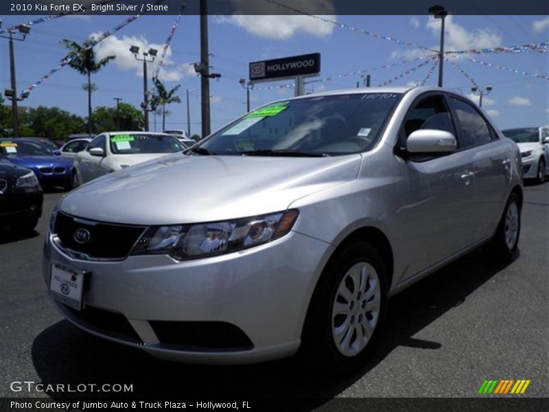 Bright Silver / Stone 2010 Kia Forte EX