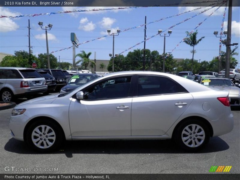 Bright Silver / Stone 2010 Kia Forte EX