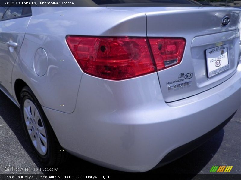 Bright Silver / Stone 2010 Kia Forte EX