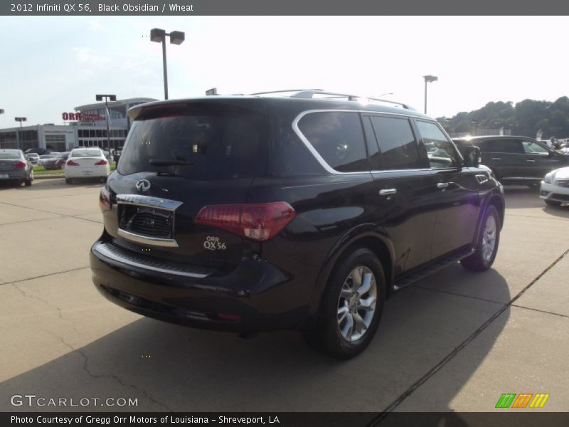 Black Obsidian / Wheat 2012 Infiniti QX 56