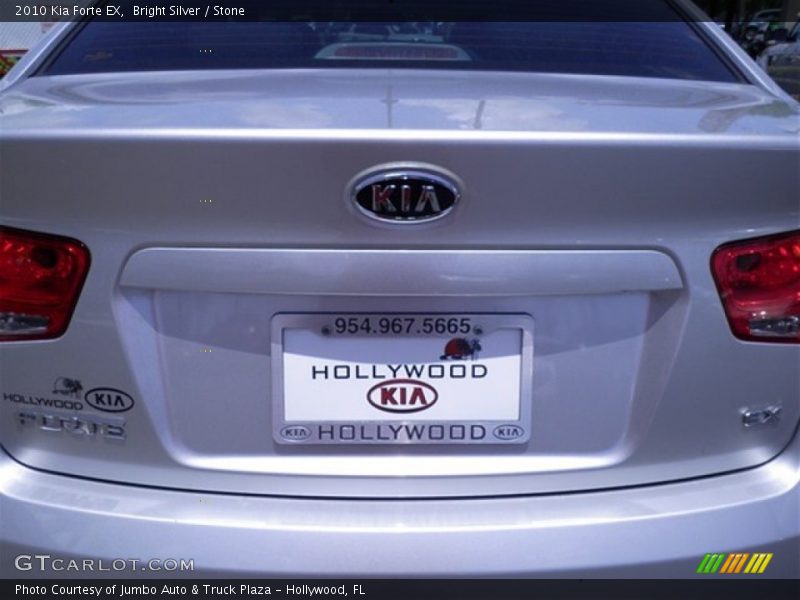 Bright Silver / Stone 2010 Kia Forte EX