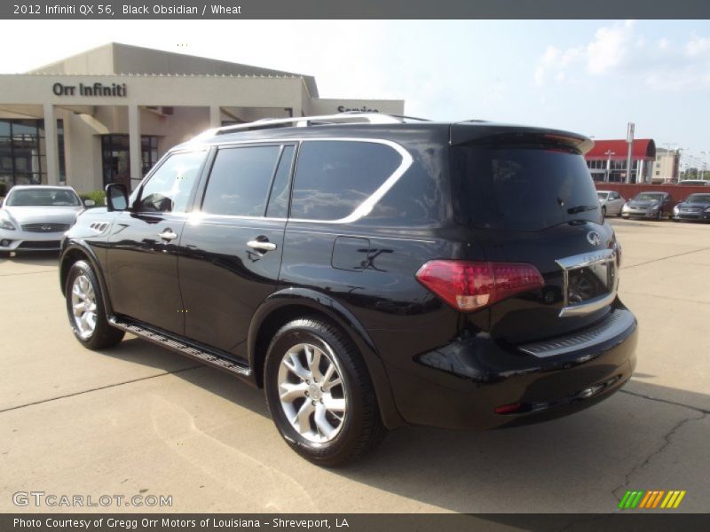 Black Obsidian / Wheat 2012 Infiniti QX 56