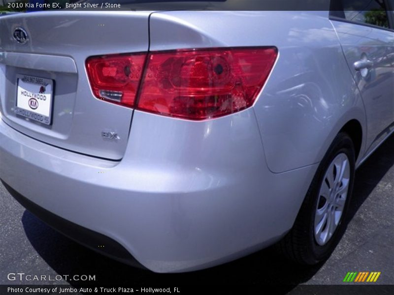 Bright Silver / Stone 2010 Kia Forte EX