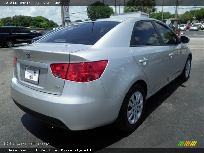 Bright Silver / Stone 2010 Kia Forte EX