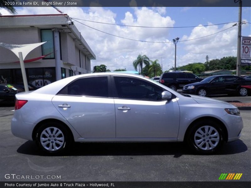 Bright Silver / Stone 2010 Kia Forte EX