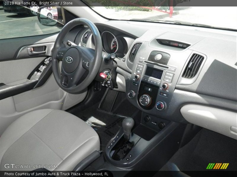 Bright Silver / Stone 2010 Kia Forte EX
