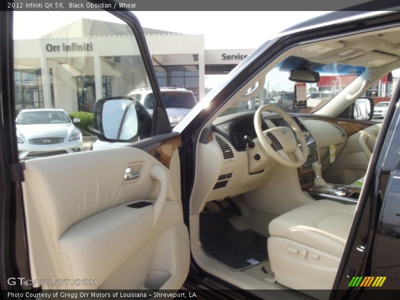 Black Obsidian / Wheat 2012 Infiniti QX 56