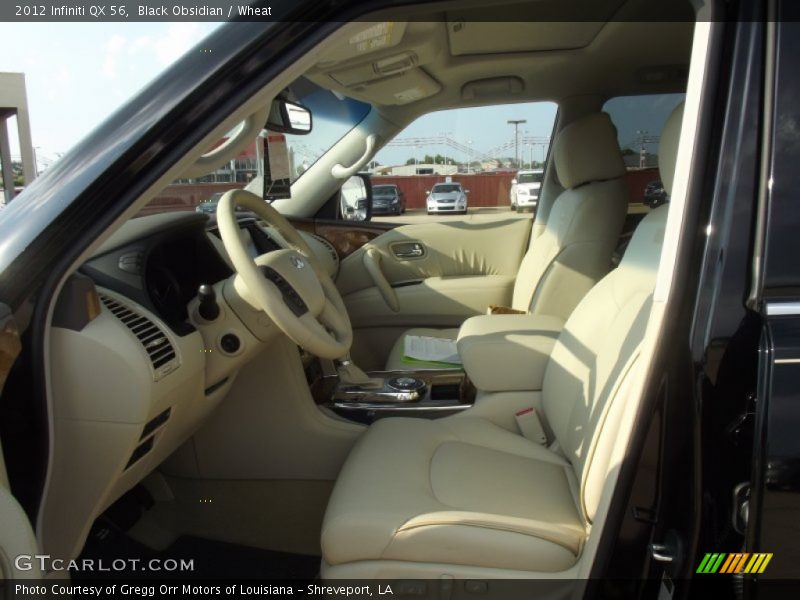 Black Obsidian / Wheat 2012 Infiniti QX 56