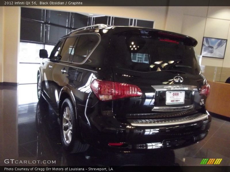 Black Obsidian / Graphite 2012 Infiniti QX 56