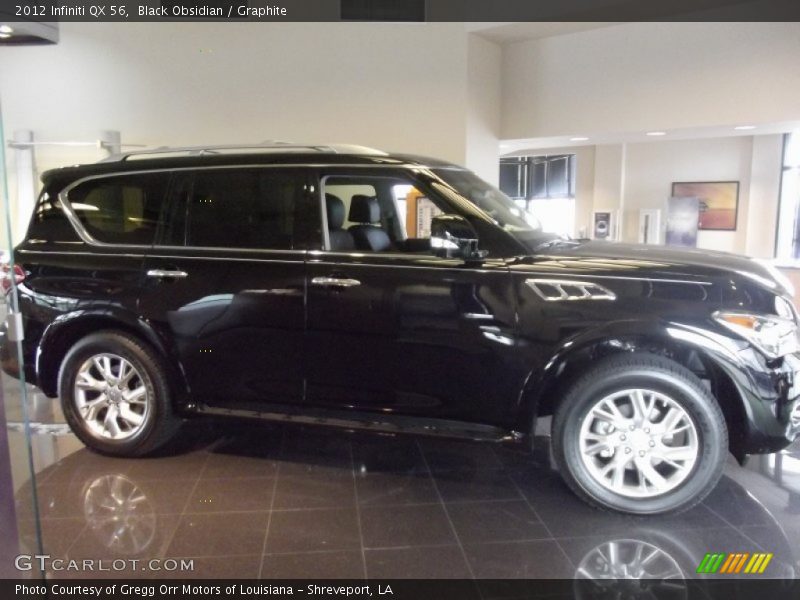 Black Obsidian / Graphite 2012 Infiniti QX 56