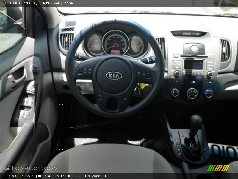 Bright Silver / Stone 2010 Kia Forte EX