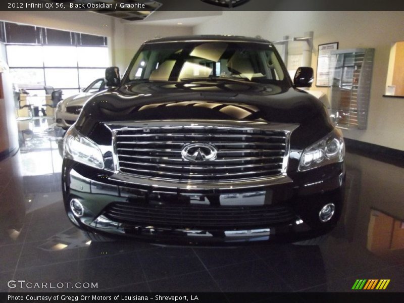 Black Obsidian / Graphite 2012 Infiniti QX 56