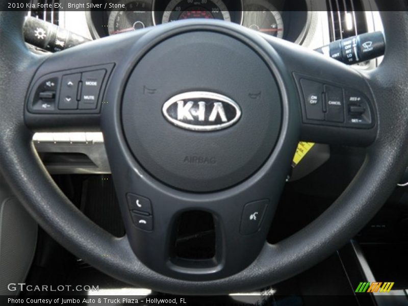Bright Silver / Stone 2010 Kia Forte EX