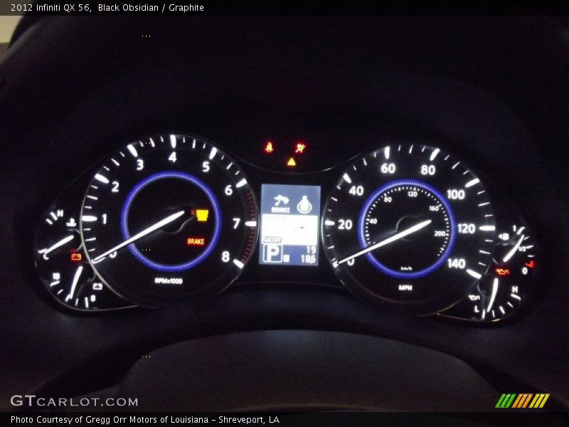 Black Obsidian / Graphite 2012 Infiniti QX 56