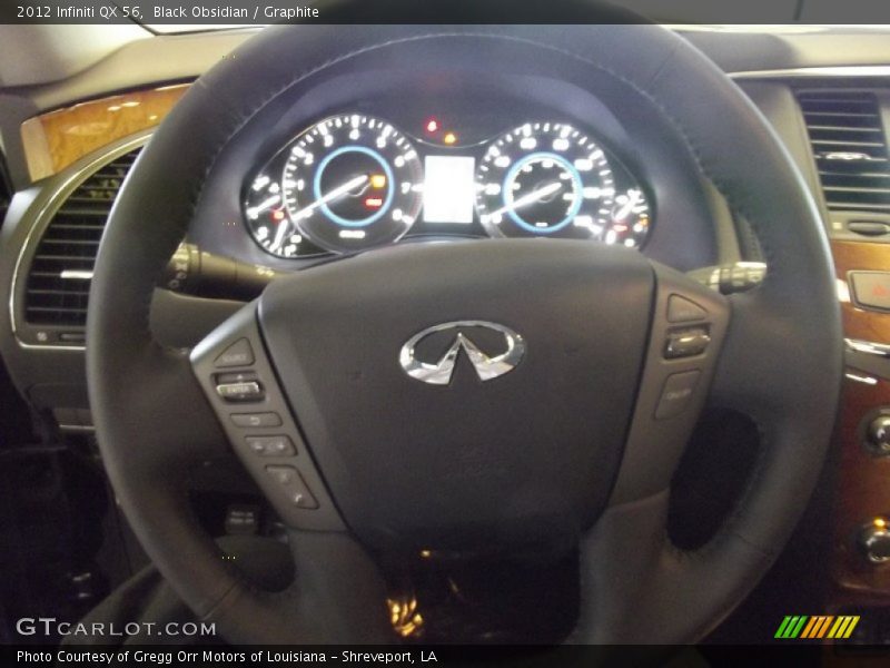 Black Obsidian / Graphite 2012 Infiniti QX 56