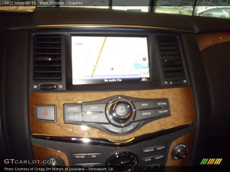 Black Obsidian / Graphite 2012 Infiniti QX 56