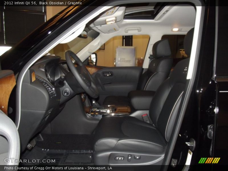 Black Obsidian / Graphite 2012 Infiniti QX 56