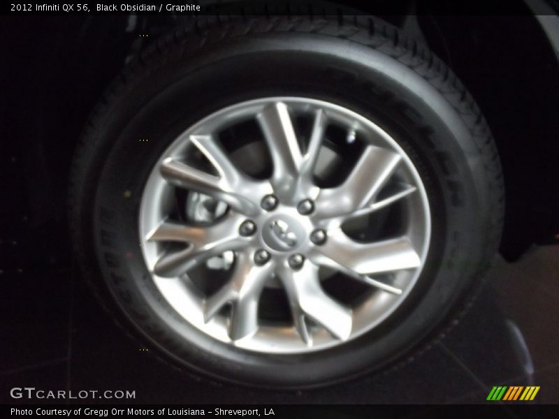 Black Obsidian / Graphite 2012 Infiniti QX 56